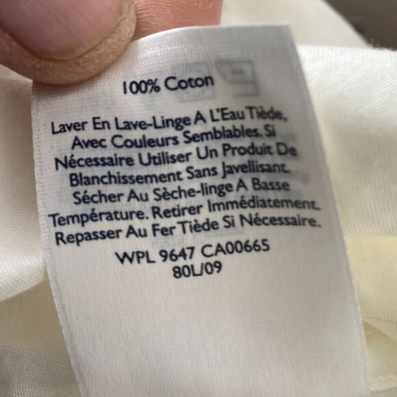 Eddie Bauer Mens Shirt 3XLT Relaxed Fit Cotton Short Sleeve Casual White - Picture 8 of 16